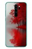 Le Balvo Redmi Note 8 Pro Uyumlu Sonbahar Gölü Baskılı Silikon Kılıf