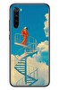 Le Balvo Redmi Note 8 Uyumlu Astronot Gökyüzü Baskılı Silikon Kılıf