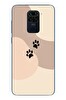 Le Balvo Redmi Note 9 Uyumlu İki Pati Baskılı Silikon Kılıf