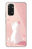 Le Balvo Redmi Note 11 - 11s Uyumlu Minnoş Kedi Baskılı Silikon Kılıf