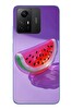 Le Balvo Redmi Note 12S Uyumlu Karpuz Jelibon Baskılı Silikon Kılıf