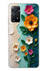 Le Balvo Redmi Note 11E Uyumlu Güzel Modern Çiçekler Baskılı Silikon Kılıf