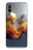 Le Balvo Redmi 9A Uyumlu Renk Dalgalı Manzara Baskılı Silikon Kılıf
