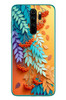 Le Balvo Redmi Note 8 Pro Uyumlu Pastoral Çicekler Baskılı Silikon Kılıf