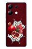 Le Balvo Redmi Note 13 4G Uyumlu Nar Retro Baskılı Silikon Kılıf