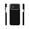 Başkenttekno iPhone 17 Kılıf MagSafe Şarj Premium Retro Çiçek Desenli Kamera Ve Lens Korumalı Velix Sert Siyah 
