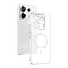 Başkenttekno Xiaomi Redmi Note 13 Pro 4G Uyumlu Kamera Korumalı MagSafe Şarj Şeffaf Sararmaz London Sert Plastik Şeffaf