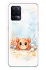 Le Balvo Oppo Reno 5 Lite Uyumlu Sevimli Yengeç Baskılı Silikon Kılıf
