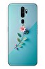 Le Balvo Oppo A5 2020 Uyumlu Çiçeğin Pembesi Baskılı Silikon Kılıf