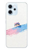Le Balvo Oppo Reno 14F Uyumlu Pembe Mavi Kedi Baskılı Silikon Kılıf