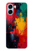 Le Balvo Oppo A6t - A6X Uyumlu Renklerin Dansı Baskılı Silikon Kılıf