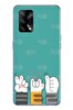 Le Balvo Oppo A74 Uyumlu Kedi Patileri Baskılı Silikon Kılıf