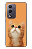 Le Balvo Oppo A5 4G Uyumlu Masum Kedi Baskılı Silikon Kılıf