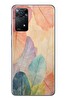 Le Balvo Redmi Note 11 Pro 4G Uyumlu Hafif Yapraklar Baskılı Silikon Kılıf
