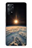 Le Balvo Redmi Note 11 Pro 4G Uyumlu Uzay Günbatımı Baskılı Silikon Kılıf