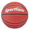 Sportface SF-1413 No: 5 12 Panelli Deri Kırmızı Antrenman Basketbol Topu