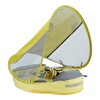 Mambobaby Emniyetli Gölgelikli Ve Ayak Destekli Yüzme Simidi - Sarı Uğur Böceği