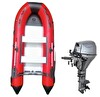 Tomking TK098 Motor ve TK-RIB-380 Alüminyum Tabanlı Şişme Bot Seti