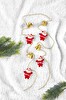 Waldern Yılbaşı Çam Ağacı Zincir Süs Noel Babalı 120 CM