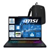 MSI Crosshair 16 HX E14WGK-046XTR Core i9-14900HX 16" 64 GB 512 GB SSD RTX5070 FreeDOS Notebook ZW046XTRF25-Zetta Çanta