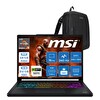 MSI Crosshair A16 HX E8WGK-011XTR Ryzen 9-8940HX 16" 48 GB 512 GB SSD RTX5070 FreeDOS Notebook ZW011XTRF17-Zetta Çanta