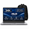 Asus ExpertBook P1503CVA-VT2744WS3 Intel Core 7 240H 24 GB DDR5 RAM 512 GB SSD 15.6" FHD W11 Home Notebook-Snertech Çanta