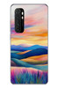 Le Balvo Xiaomi Mi 10 Lite Uyumlu Renkli Pastel Günbatımı Baskılı Silikon Kılıf