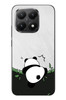 Le Balvo Xiaomi Mi 15T Uyumlu Bambuya Çıkan Panda Baskılı Silikon Kılıf