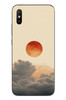 Le Balvo Redmi 9A Uyumlu Bulut ve Güneş Baskılı Silikon Kılıf
