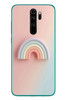 Le Balvo Redmi Note 8 Pro Uyumlu Gökkuşağı Pastel Baskılı Silikon Kılıf