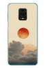 Le Balvo Redmi Note 9s Uyumlu Bulut ve Güneş Baskılı Silikon Kılıf