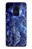 Le Balvo Redmi Note 9 Uyumlu Mor Bulutlar Baskılı Silikon Kılıf