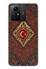 Le Balvo Redmi Note 12S Uyumlu Türkiye Bayraklı Halı Baskılı Silikon Kılıf