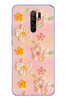 Le Balvo Redmi 9 Uyumlu Pastel Papatya Baskılı Silikon Kılıf