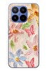Le Balvo Xiaomi 17T Pro Uyumlu Kelebekli Papatya Baskılı Silikon Kılıf