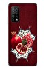 Le Balvo Xiaomi Mi 10 T Uyumlu Nar Retro Baskılı Silikon Kılıf