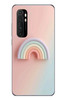 Le Balvo Xiaomi Mi 10 Lite Uyumlu Gökkuşağı Pastel Baskılı Silikon Kılıf