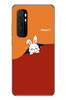 Le Balvo Xiaomi Mi 10 Lite Uyumlu Mutlu Tavşan Baskılı Silikon Kılıf