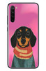 Le Balvo Redmi Note 8 Uyumlu Sevimli Siyah Köpek Baskılı Silikon Kılıf