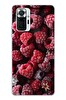 Le Balvo Redmi Note 10 Pro Uyumlu Ahududu Frambuaz Baskılı Silikon Kılıf