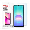 Engo Samsung Galaxy A08 Uyumlu Ekran Koruyucu SM-A085F Nano Parlak 9H Kırılmaz Esnek Cam Çizilmeye Dayanıklı Şeffaf