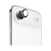 Safeus iPhone 17 Air ile Uyumlu Safir Temperli Kamera Lens Koruyucu Pamuk Beyazı Beyaz