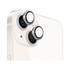 Safeus iPhone 13 ile Uyumlu Safir Temperli Kamera Lens Koruyucu Yıldız Işığı Beyaz