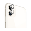 Safeus iPhone 11 ile Uyumlu Safir Temperli Kamera Lens Koruyucu Beyaz