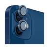 Safeus iPhone 12 ile Uyumlu Safir Temperli Kamera Lens Koruyucu Mavi