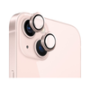 Safeus iPhone 13 ile Uyumlu Safir Temperli Kamera Lens Koruyucu Pembe Pembe