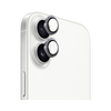 Safeus iPhone 17 ile Uyumlu Safir Temperli Kamera Lens Koruyucu Beyaz