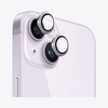 Safeus iPhone 14 - 14 Plus ile Uyumlu Safir Temperli Kamera Lens Koruyucu Mor