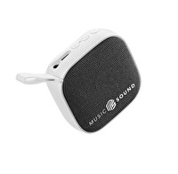 Music Sound Beyaz Mini Bt Hoparlör