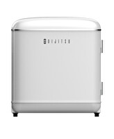 DB80 Retro Beyaz Mini Buzdolabı